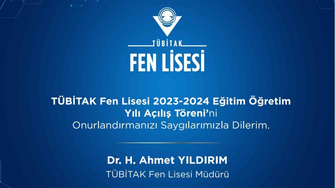 AÇILIŞ TÖRENİMİZİ TÜM VELİLERİMİZ DAVETLİDİR