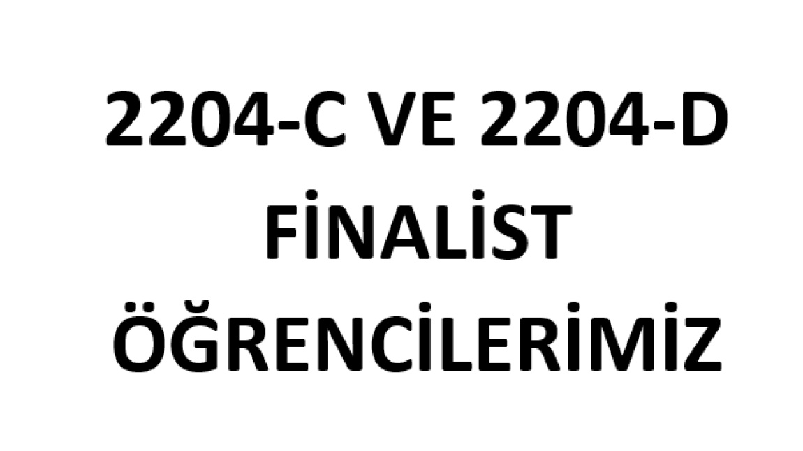 Okulumuzdan 7 proje  Finalist olmaya hak kazandı.